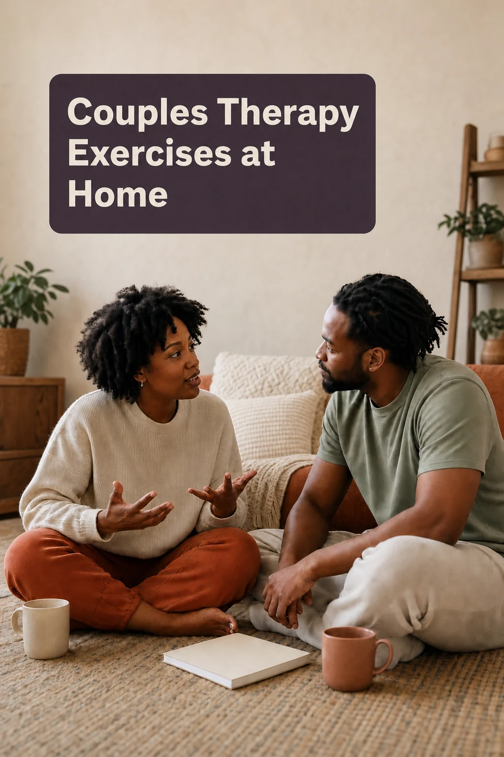 17 couples therapy exercises you can do at home, drawn from the Gottman Method, EFT, and Nonviolent Communication.