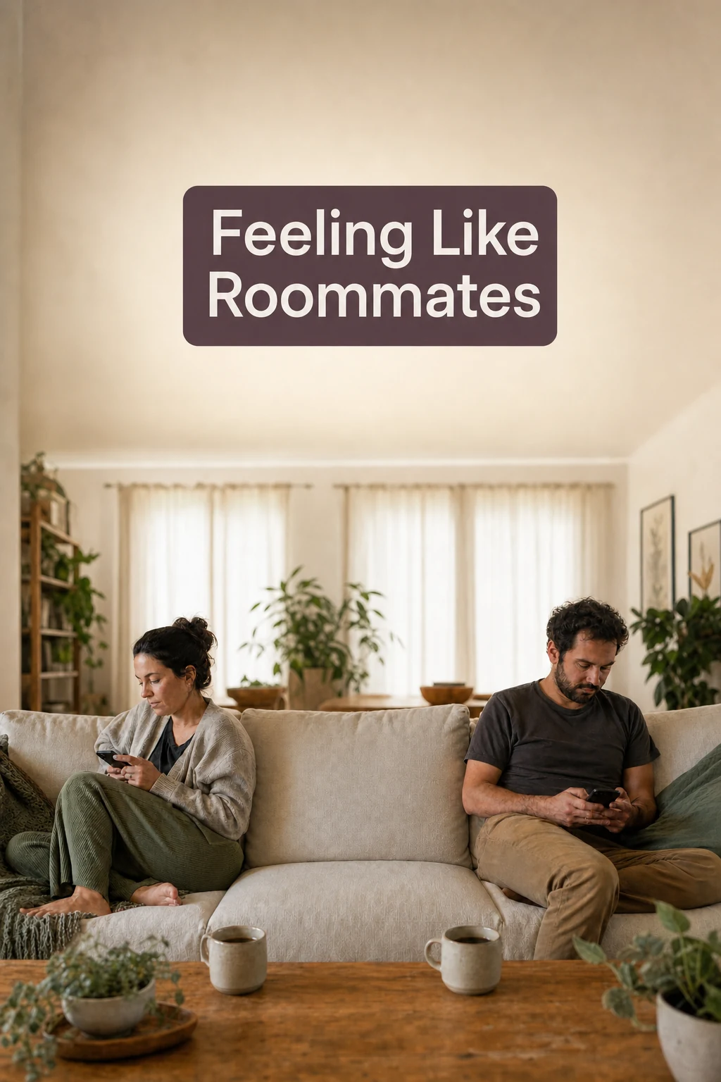 Feeling like roommates instead of partners: the four stages of drift and the 30-day plan to close the distance.