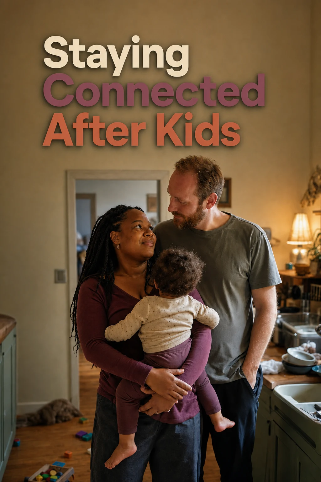How to stay connected as a couple after kids, using the minutes you already have in your day.
