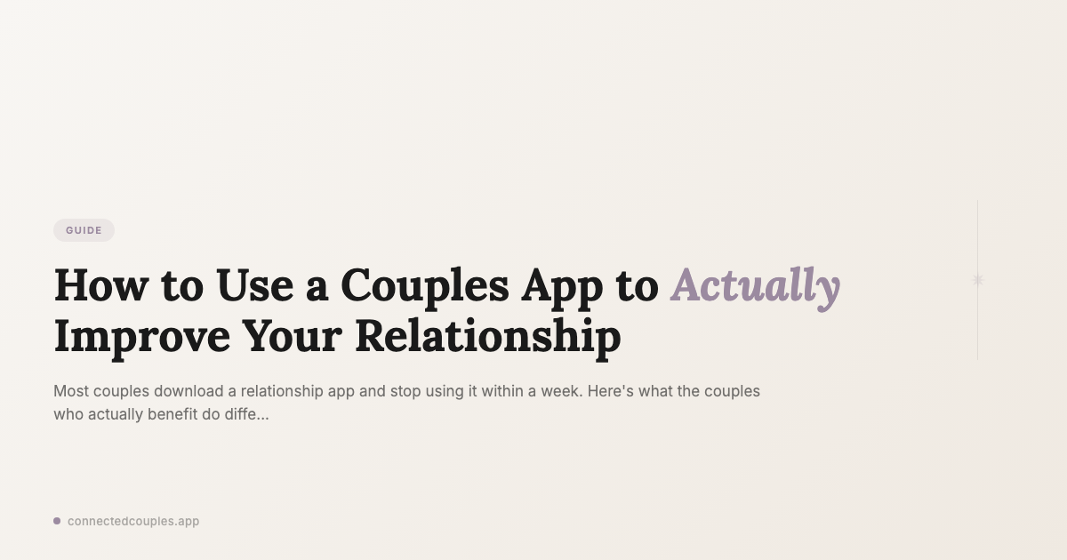 Couple looking at a tablet together with smiles